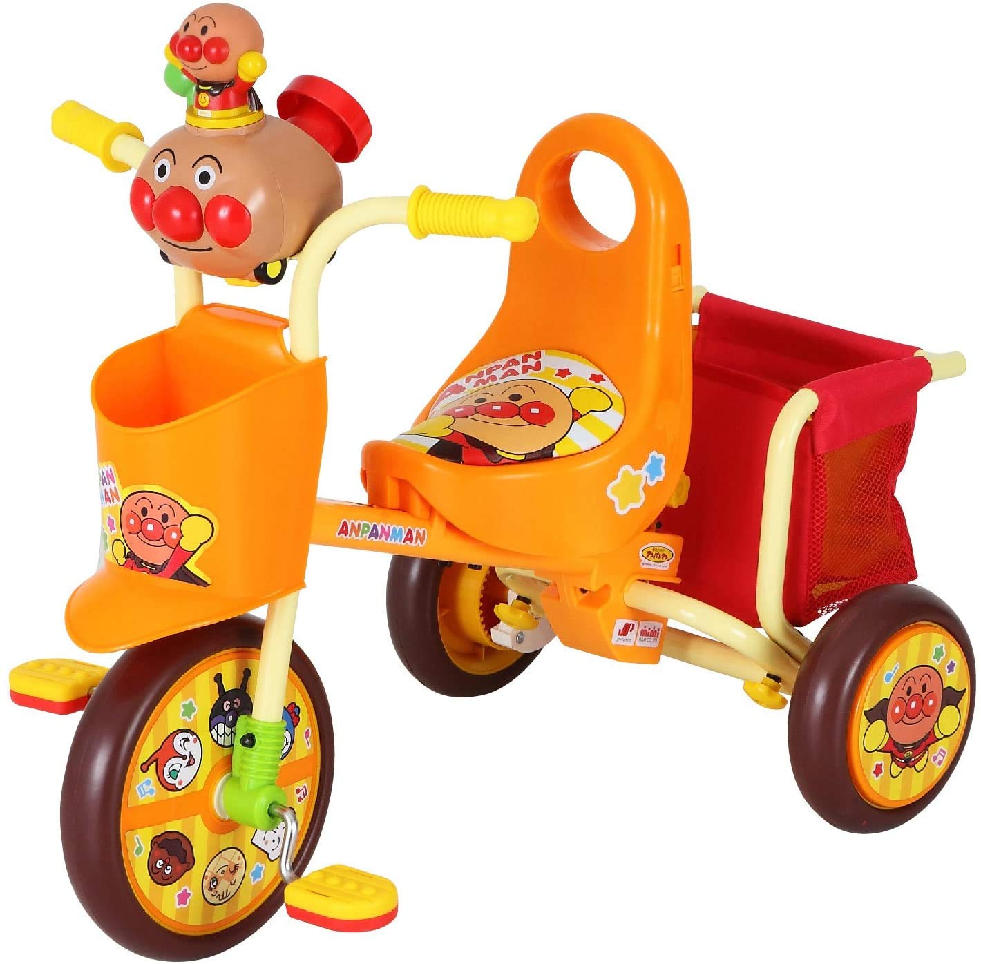 Amazon.co.jp: ジョイパレット おでかけ三輪車 わくわくアンパンマン
