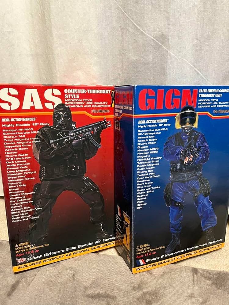 Amazon.co.jp: メディコムトイ SAS イギリス特殊部隊 GIGN フランス