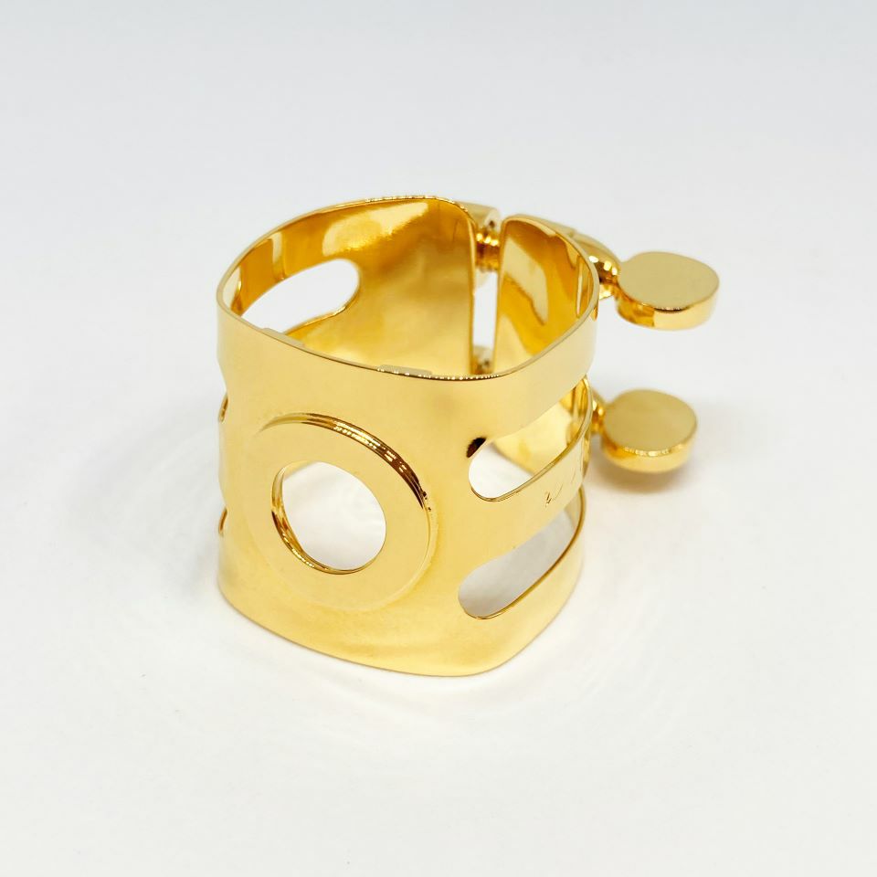 ウッドストーン アルトサックス リガチャー 金メッキ GP (メイヤー