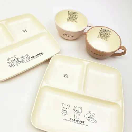 リラックマのナチュラルな食器で毎日のランチが癒しタイムに