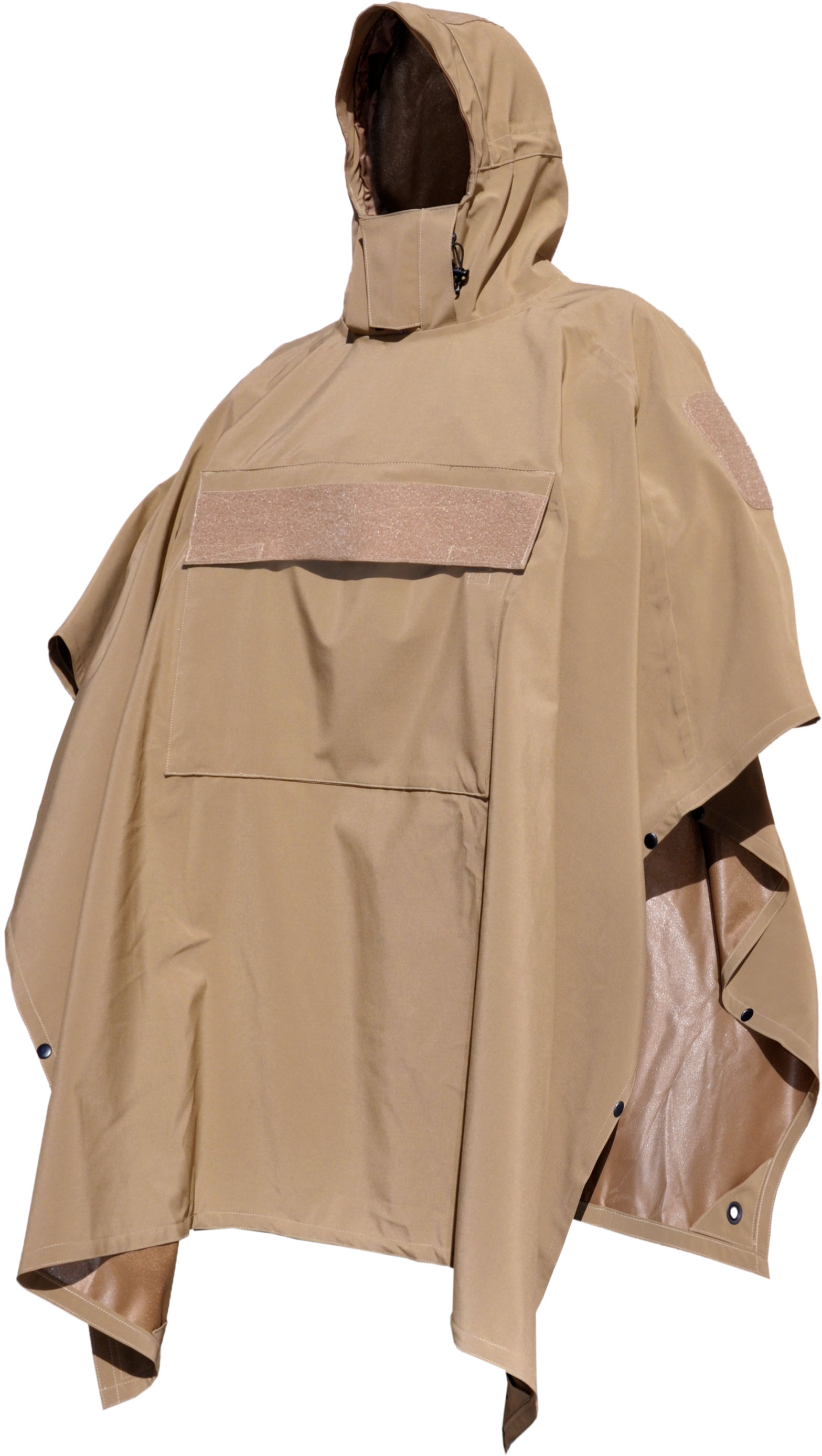 Hazard 4 Poncho Technical Soft-Shell Poncho, Coyote - KnifeCenter