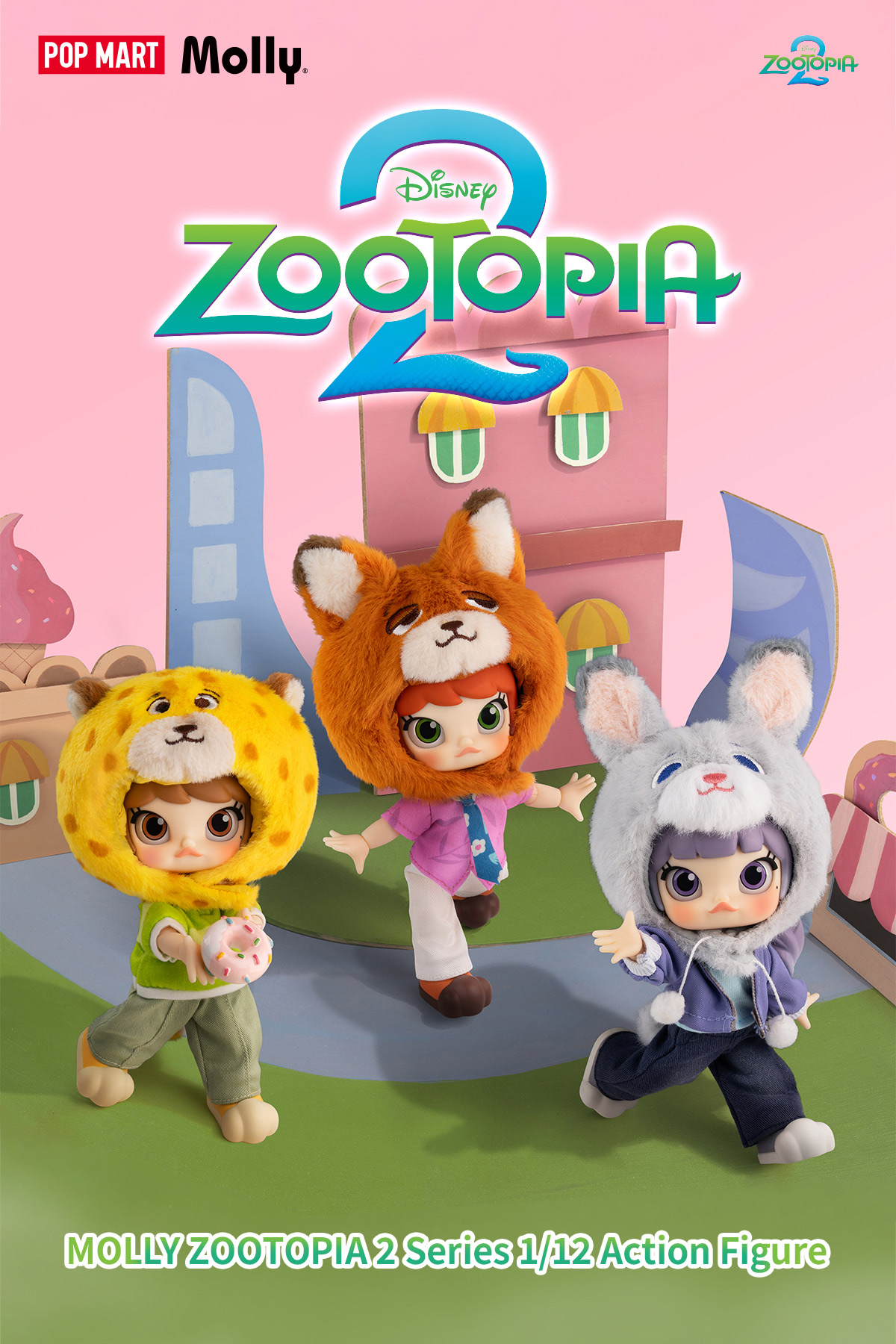 MOLLY ズートピア2シリーズ1/12 アクションフィギュア - POP MART (Japan)