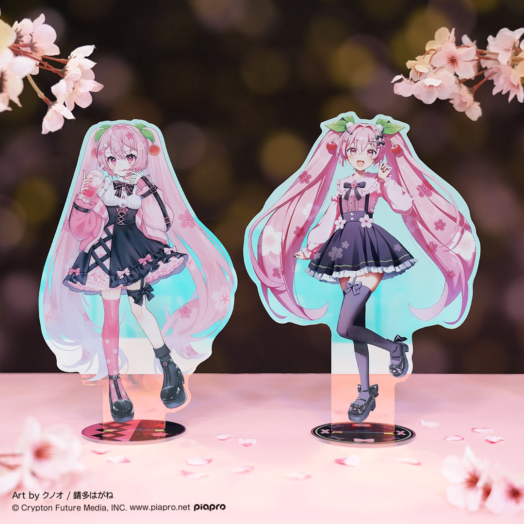 タイトー限定の新規描き下ろしイラストを使用！「タイトーくじ 桜ミク