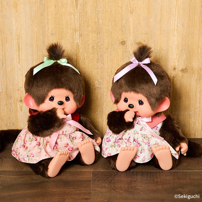 フラワーモンチッチちゃん やわらかL ぬいぐるみ」発売！ | 株式会社