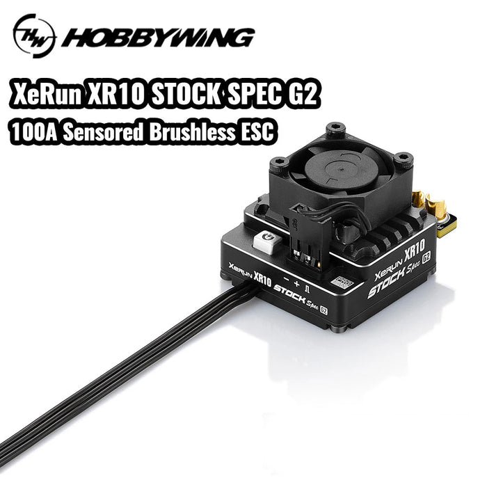 HobbyWing XeRun XR10 STOCK SPEC G2 (2S) Surface ESC for 1/10th