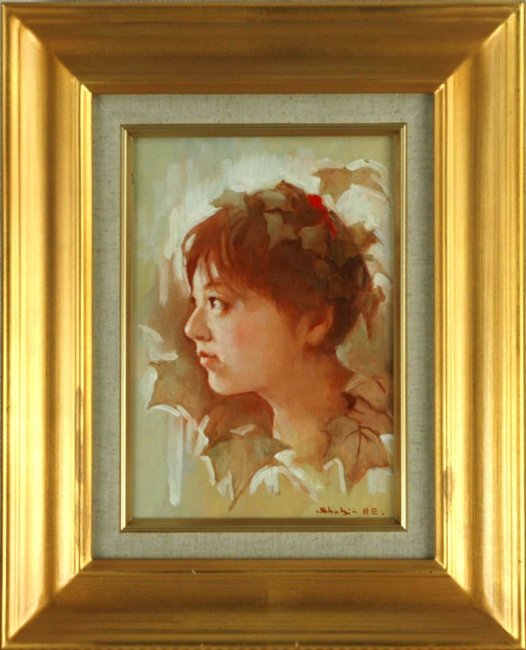 楽天市場】渡辺貞一 「少女」 油彩SM : 小野画廊