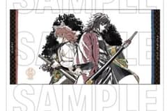 鬼滅の刃 柱展 柱描き下ろしイラスト 大判タオル 冨岡義勇・錆兎