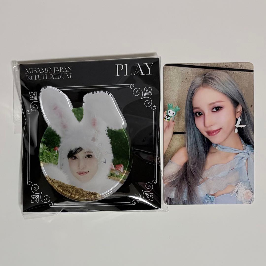 ゆ*う様 MISAMO PLAY リスニングパーティー　ミナ　トレカ　スマホグリ MISAMO PLAY リスニングパーティー ミナ トレカ スマホグリップ - メルカリ