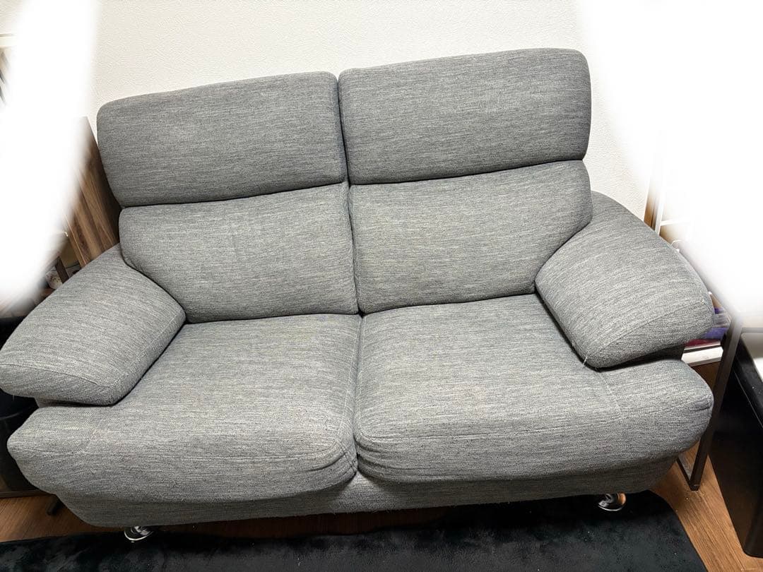 【ニトリ】NITORI 2人掛け布張りソファ ニトリ（NITORI） カジュアル コンパクトソファ 2人掛け布張りソファ