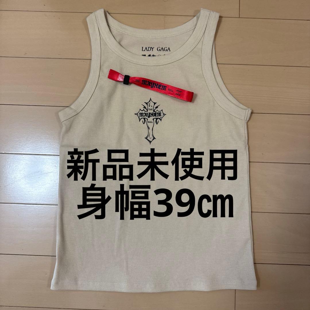 Lady Gaga レディーガガ MAYHEM タンクトップＬ相当 XL表記 Lady Gaga レディーガガ MAYHEM タンクトップL相当 XL表記 - メルカリ