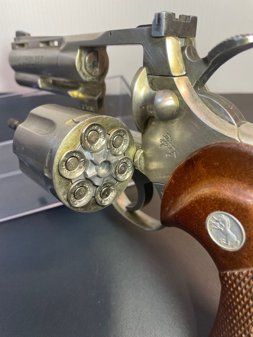 コルト パイソン 357マグナム モデルガン（コクサイ刻印・SMG刻印