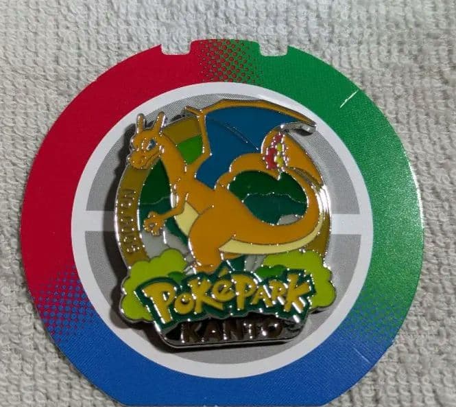 ポケパークカントー　バッチ　ピンズ　リザードン ポケパークカントー バッチ ピンズ リザードン - メルカリ