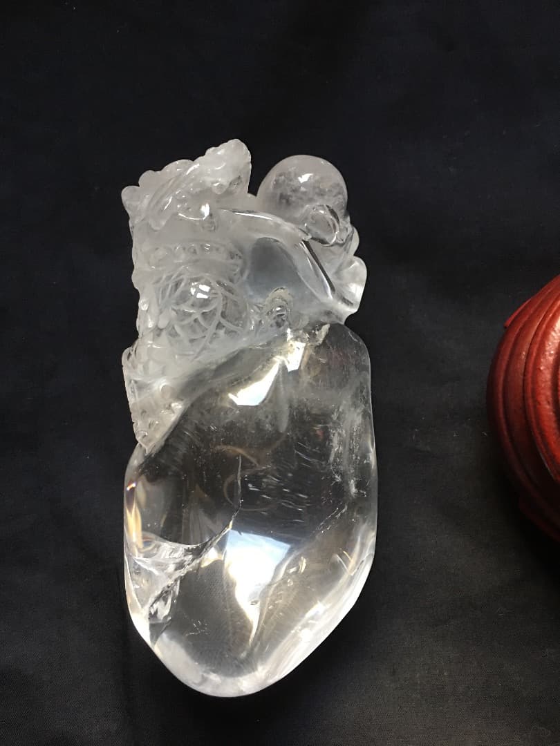 天然石 水晶 龍彫刻 楽天市場】水晶 龍彫刻【高透明度】 : ギャラリーメイスン