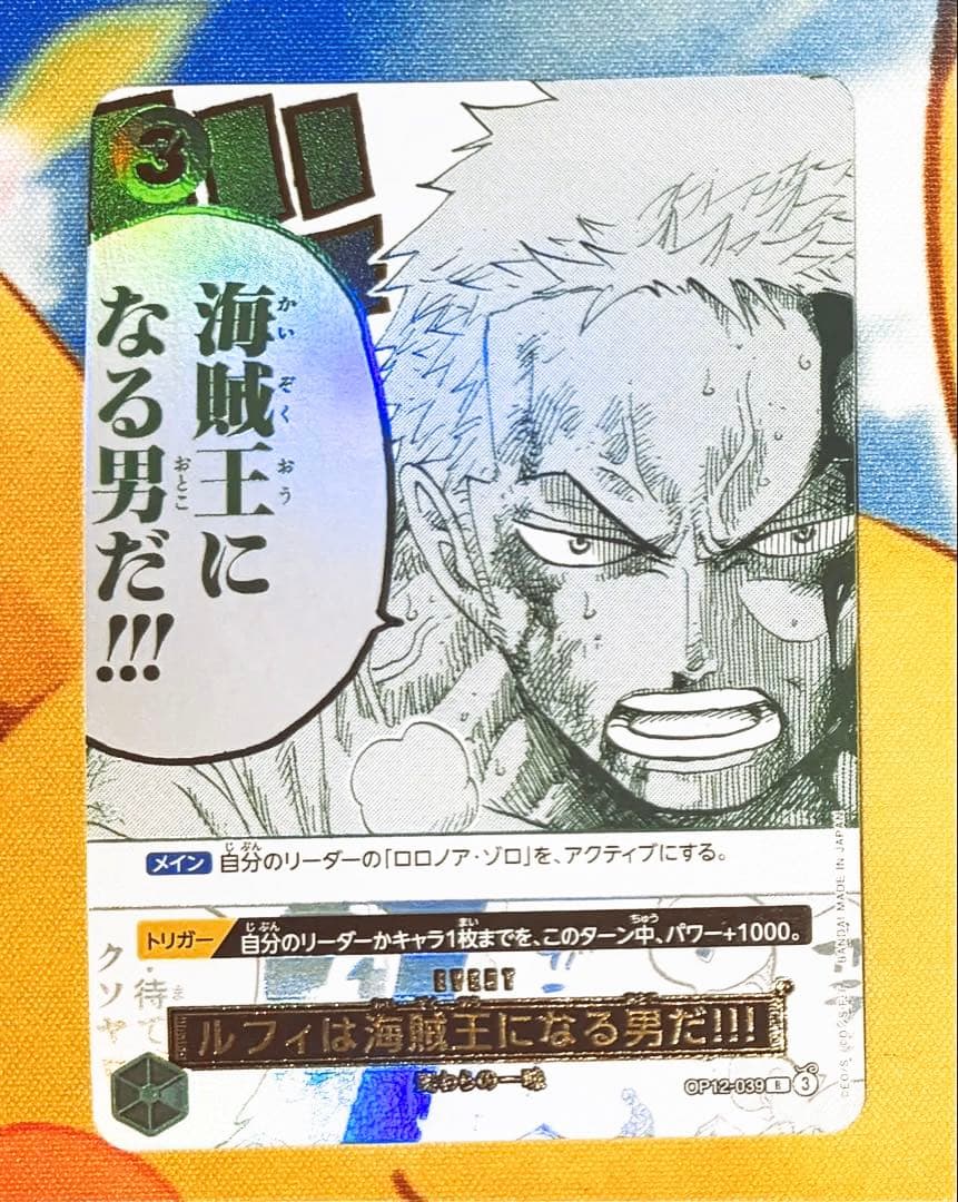 ルフィは海賊王になる男だ！！！　3周年プロモOP12 039 ルフィは海賊王になる男だ!!! 【R】【パラレル】【プロモ】【3rd