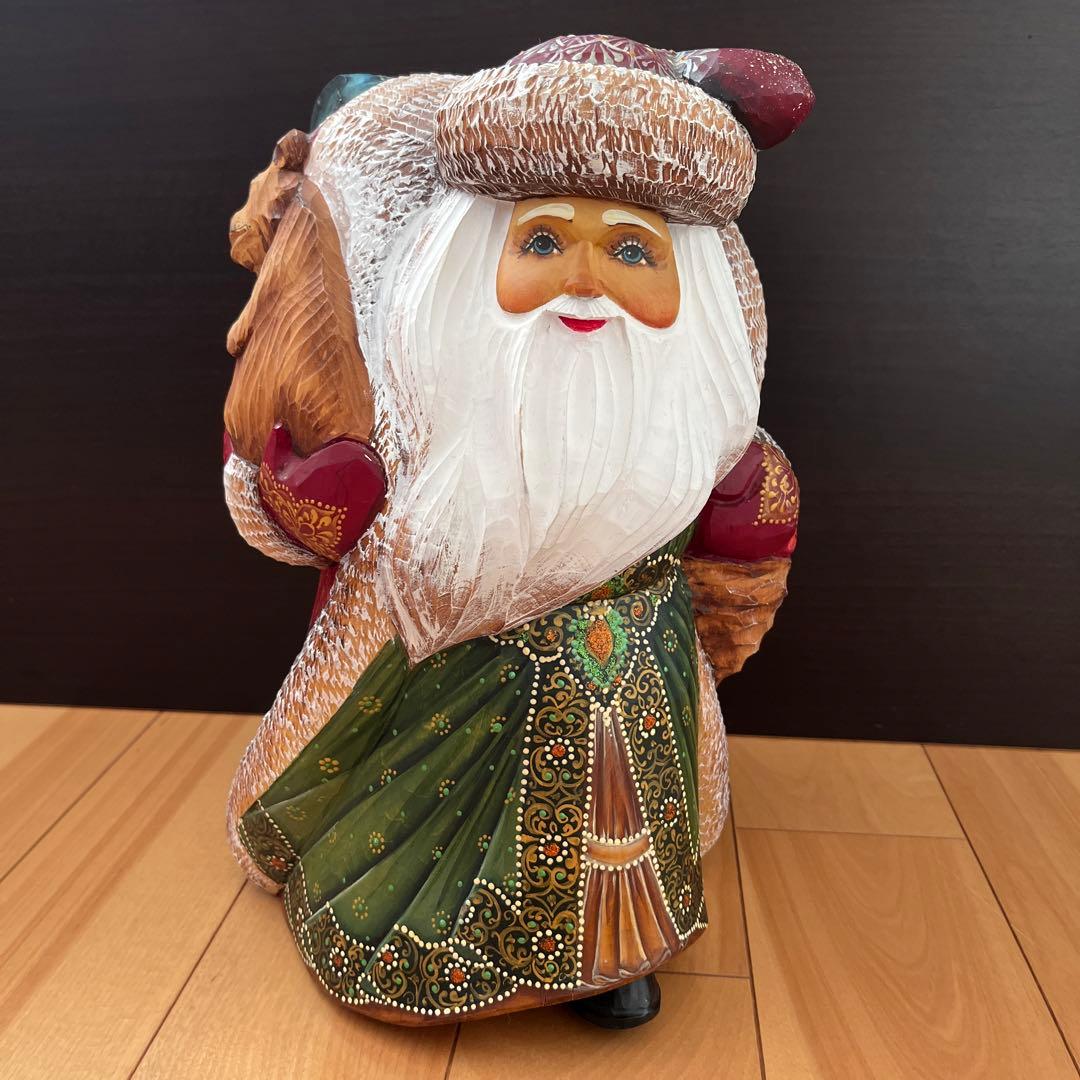 サンタクロース Web Store限定】レッドサンタオブジェ/トール 22cm (ZODAX