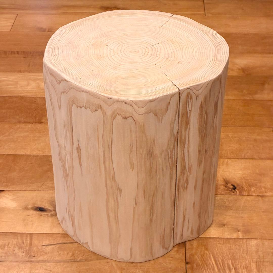 檜 丸太 スツール 椅子　No.1506 楽天市場】【Hinoki Wood Stool】 Mサイズ 檜 ひのき 丸太 椅子