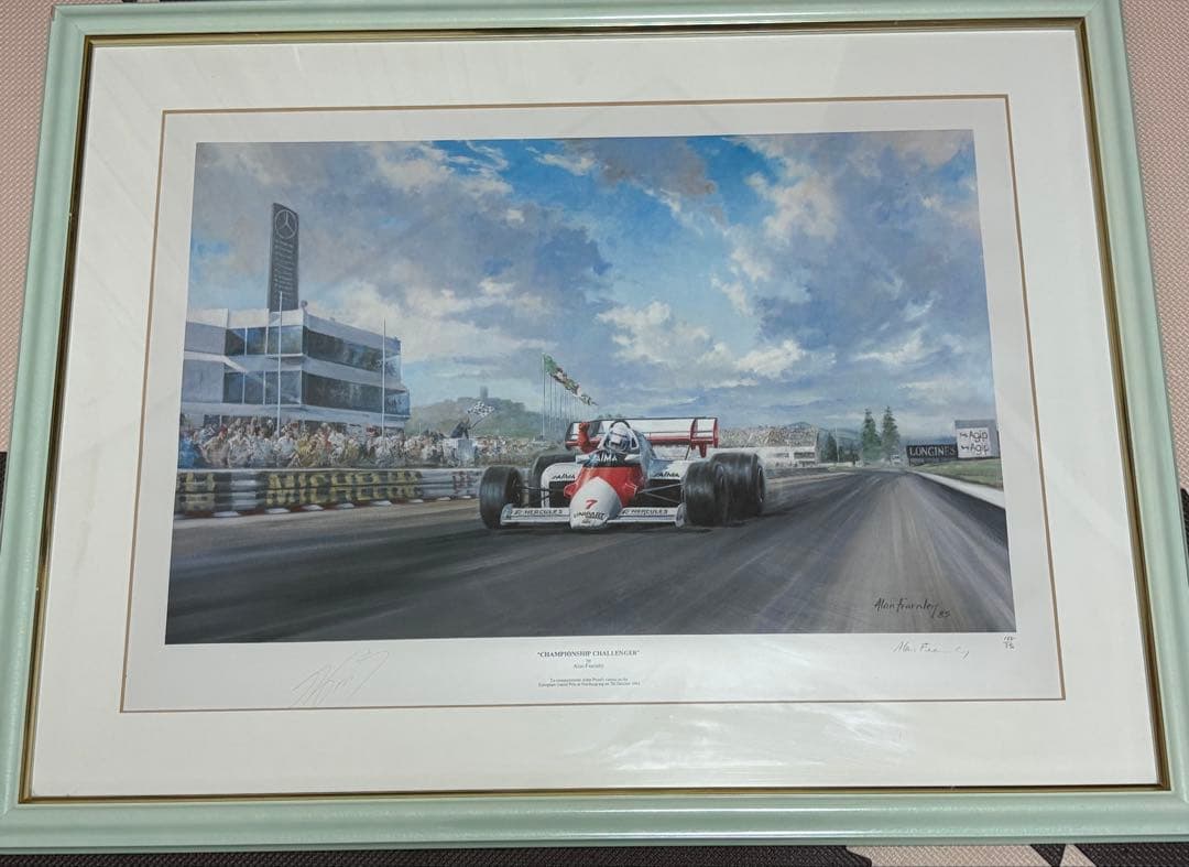 直筆サイン アラン・プロスト F1 リトグラフ マクラーレン TAGポルシェ Amazon.co.jp: アランプロスト マクラーレン 直筆サインフォト写真 F1