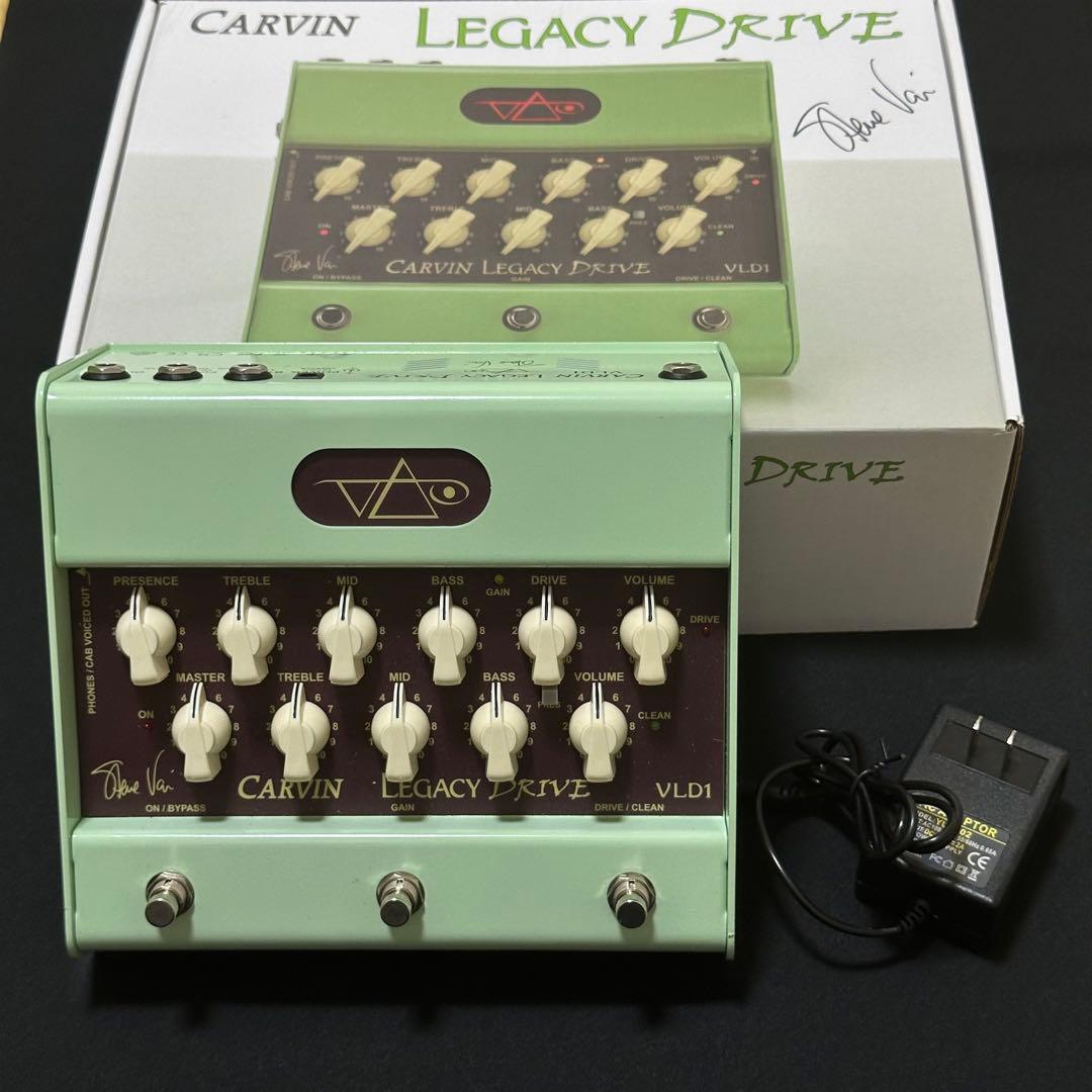 ★動確済★ Carvin VLD1 Legacy Drive Steve Vai VLD1 Legacy Drive Steve Vai Signature Preamp Pedal