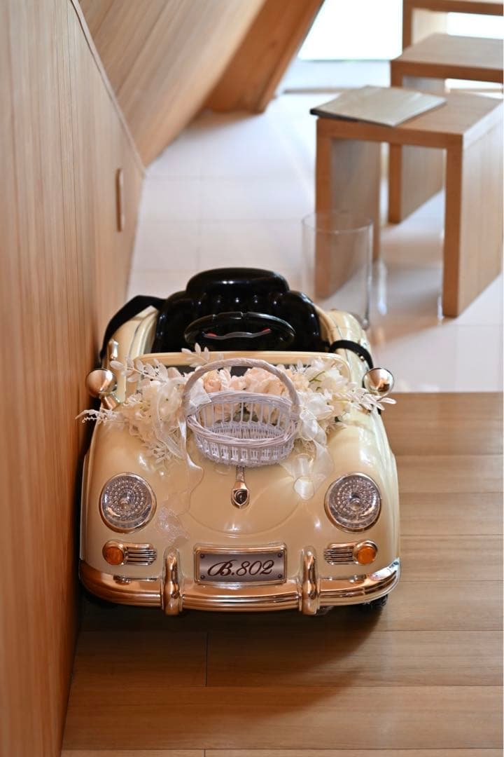結婚式 リングボーイ リングガール ラジコンカー ドイツオールドタイプ AIJYU TOYS（アイジュトイズ） 【完成車発送】 電動乗用ラジコン