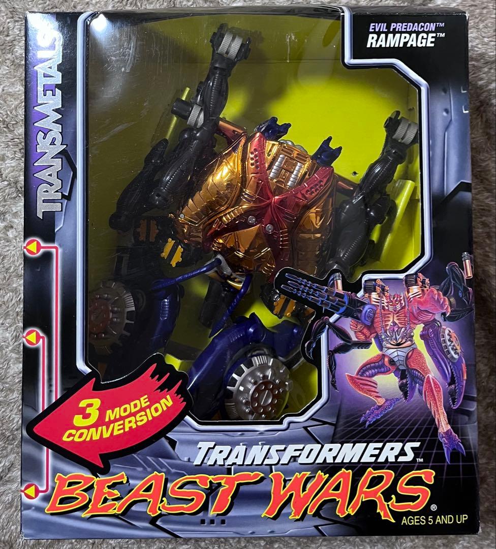 ビーストウォーズ　メタルス　ランページ　特色？ ビーストウォーズ ランページ - 気ままにTFを紹介していくブログ