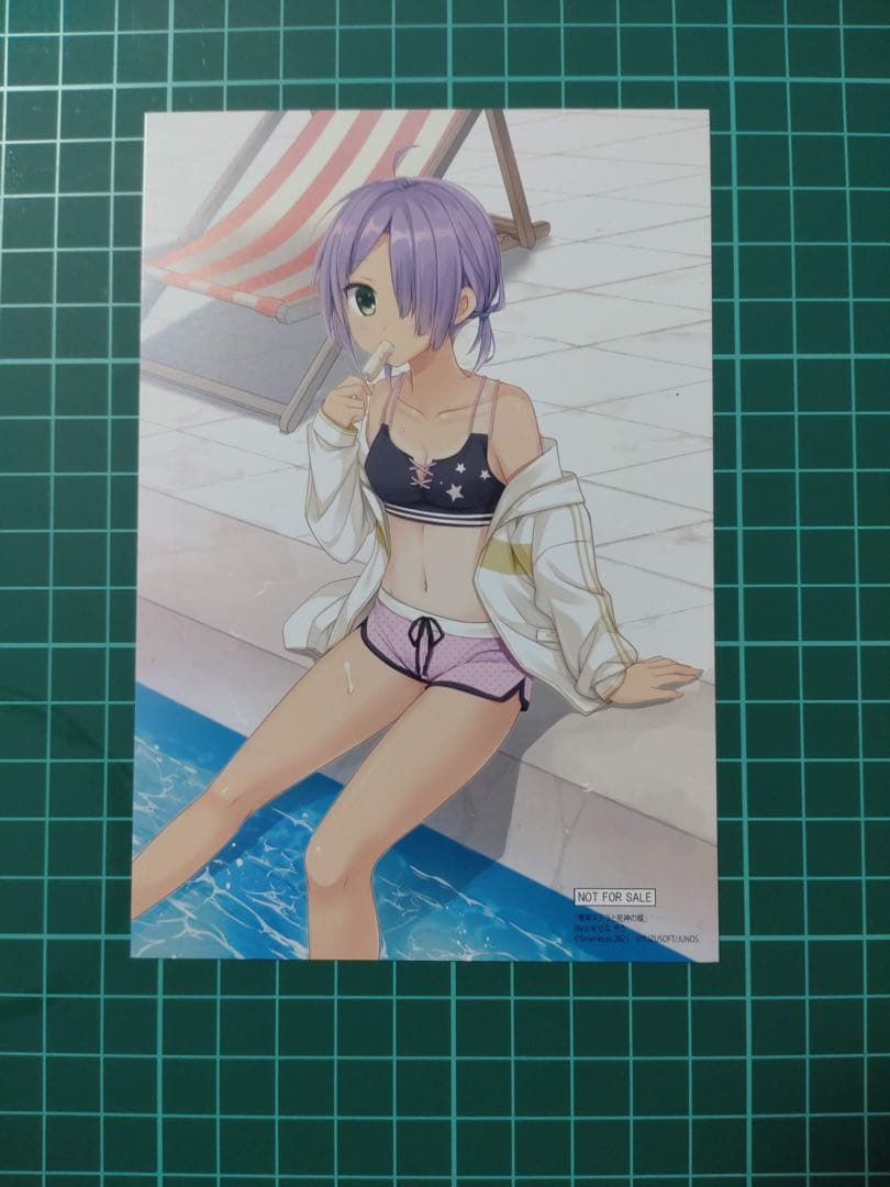 喫茶ステラと死神の蝶 火打谷愛衣 イラストカード ポストカード ゆずソフト 火打谷愛衣（CV：音来内 麗） / 喫茶ステラと死神の蝶