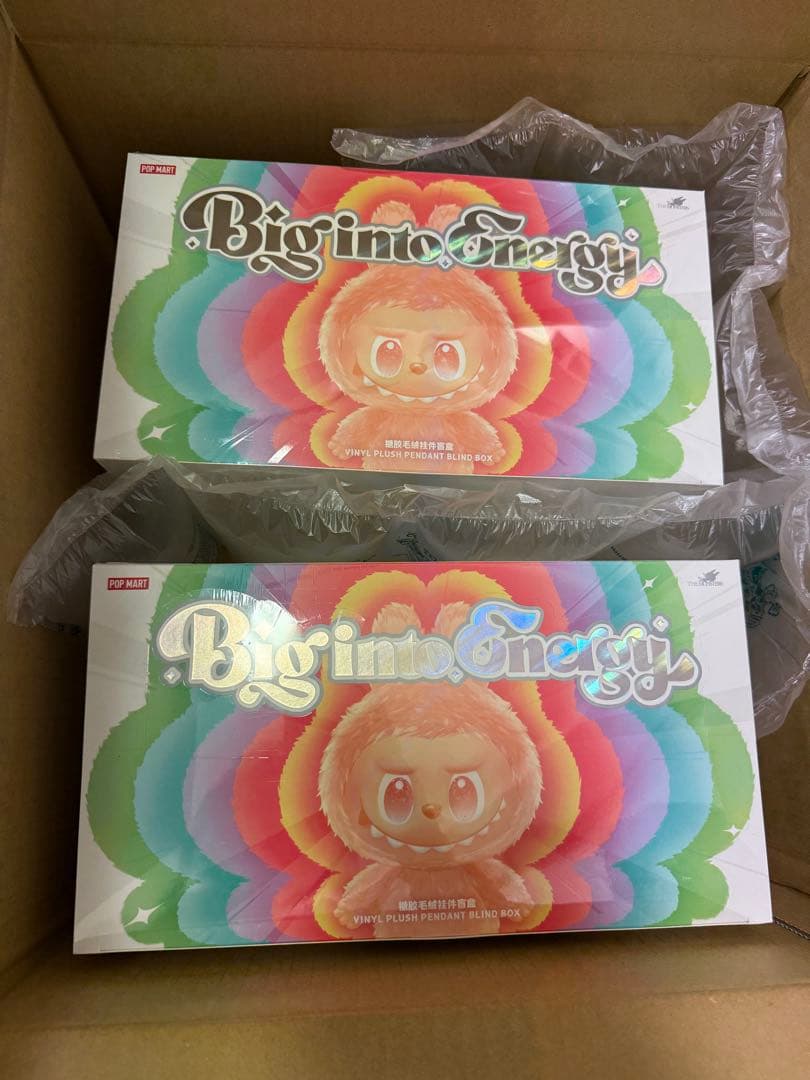 【未開封】2箱　LABUBU Big into Energy ラブブアソート POP MART（ポップマート） 【正規品保証・即発送】 THE MONSTERS Big