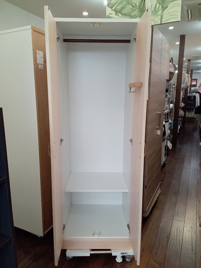 北九州市福岡市限定 ワードローブ 洋服ダンス ブレザーダンス 幅約60cm