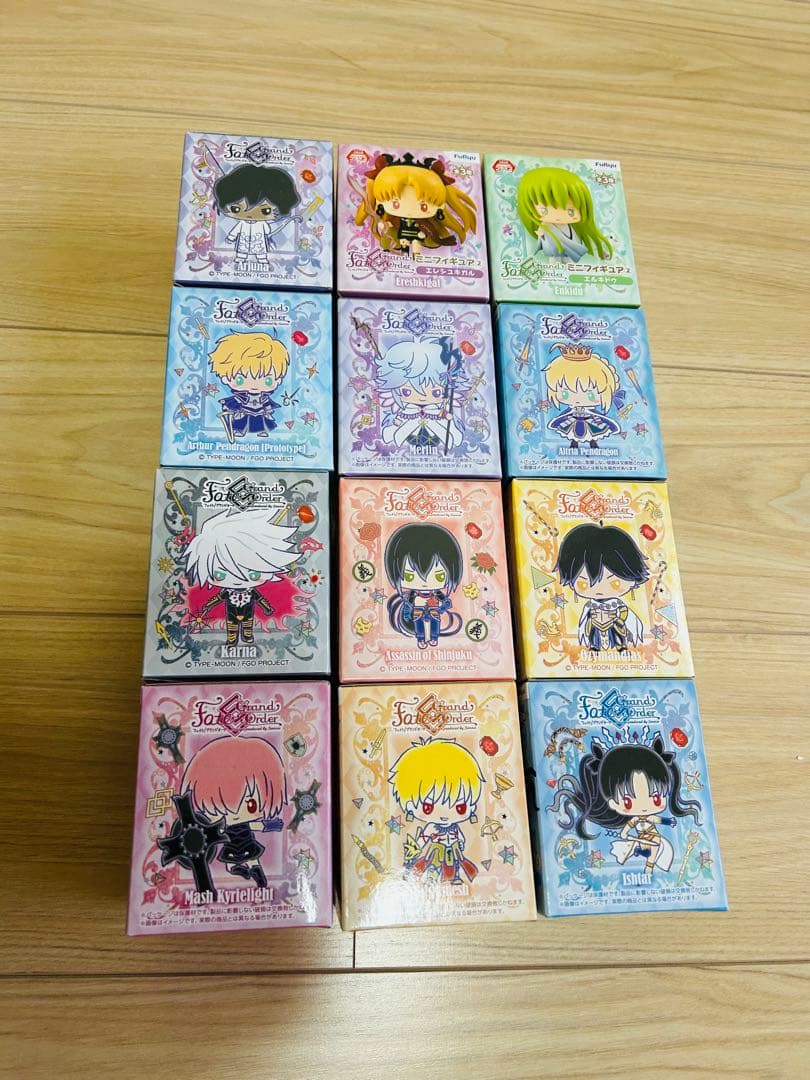 fate サンリオコラボ　フィギュア 12個セット Fate/Grand Order×サンリオキャラクターズ｜アクリルカード「Fate