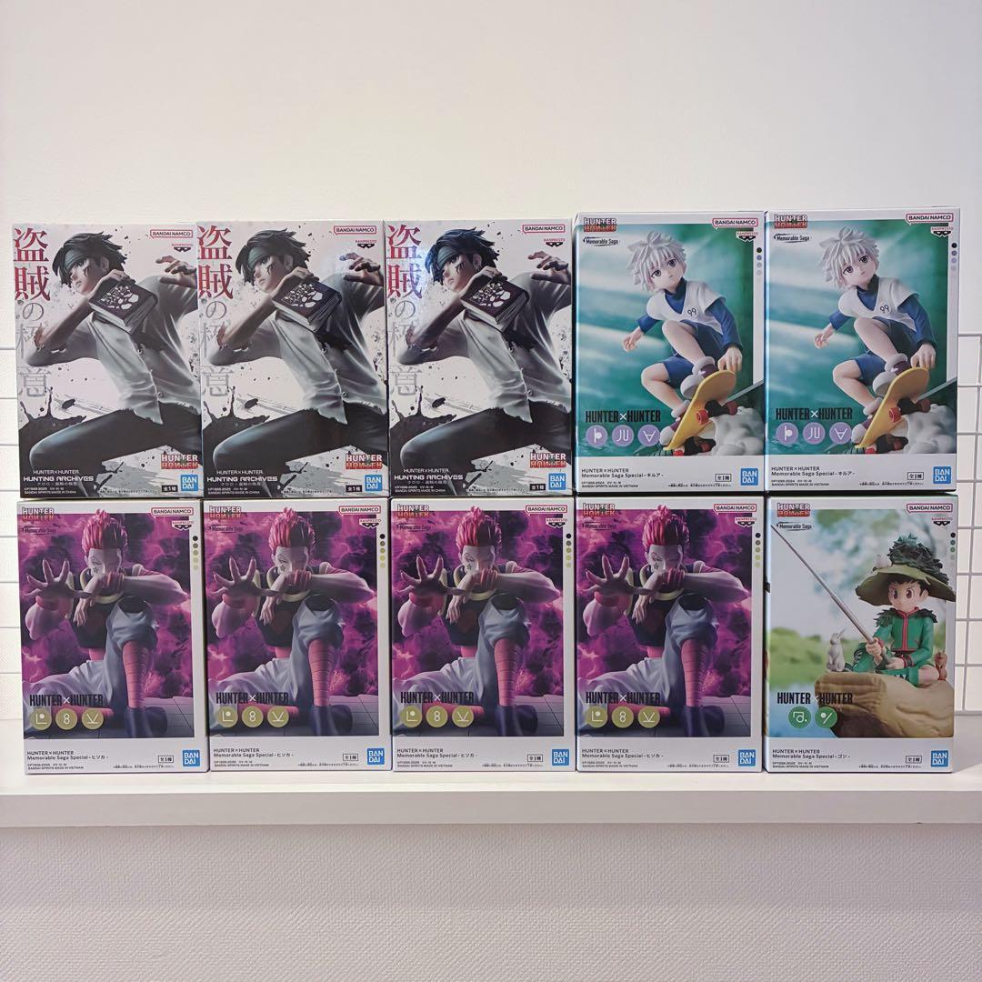 HUNTER×HUNTER フィギュア ヒソカ クロロ　ゴン　キルア HUNTER×HUNTER プライズ フィギュア クロロ ヒソカ ゴン キルア - メルカリ