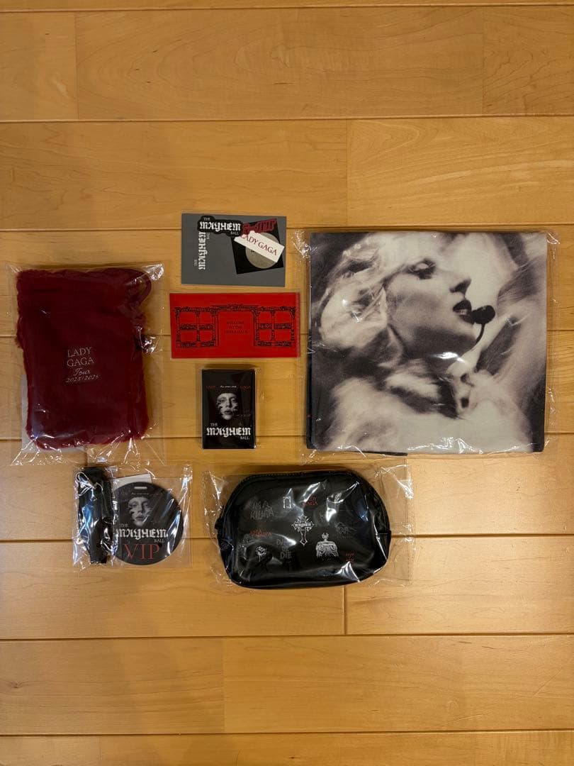 Lady Gaga The MAYHEM Ball VIP GOLD 限定グッズ - メルカリ