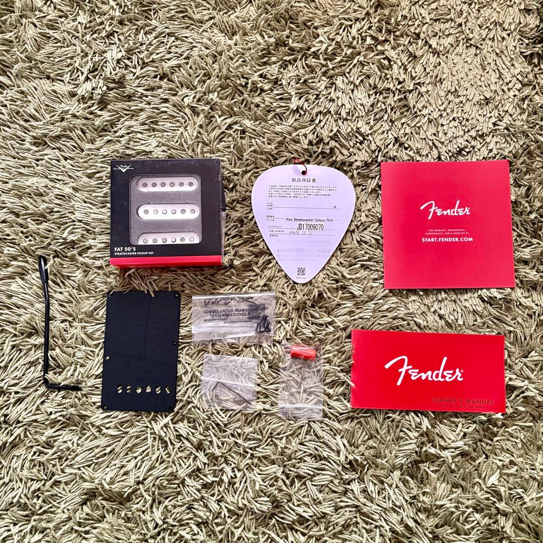 fat50s・ブレンダー】Fender Ken Galaxy Red 2017 - メルカリ