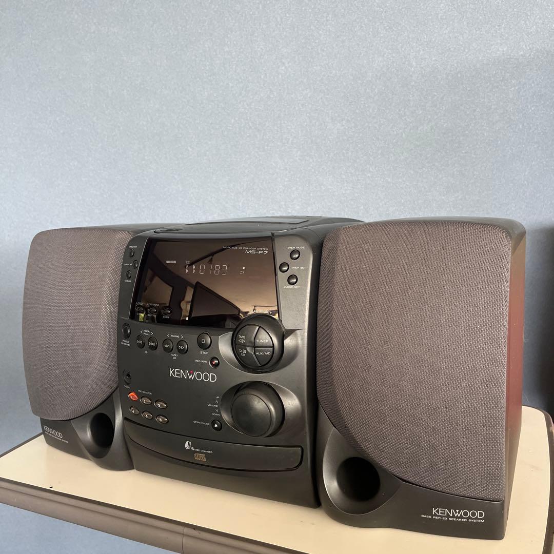 完動品KENWOOD ケンウッド コンポ MS-F7 セットSG-F7スピーカー