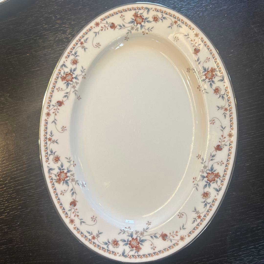 オールドノリタケ オーバル皿 - メルカリ