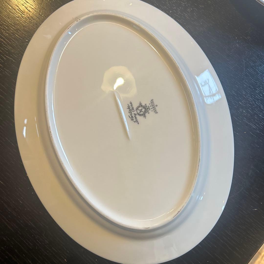 オールドノリタケ オーバル皿 - メルカリ