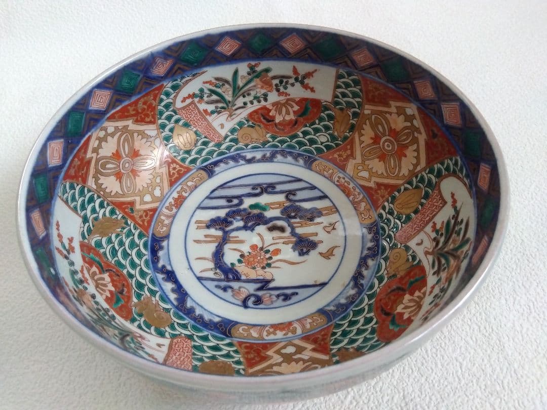 伊万里/有田焼/深鉢/骨董品/アンティーク 楽天市場】明治期 有田焼 古伊万里八五鉢【古陶磁】【骨董品】【鉢