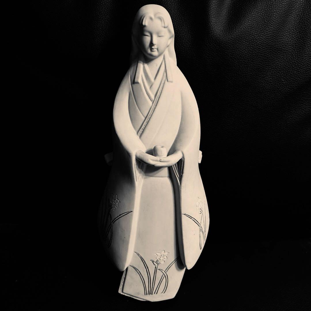 【曰く付き】【縁起物】【開運】博多人形 博多人形 闘夫作 招福 / 2026年 令和8年 日本製 職人 手作り 伝統工芸