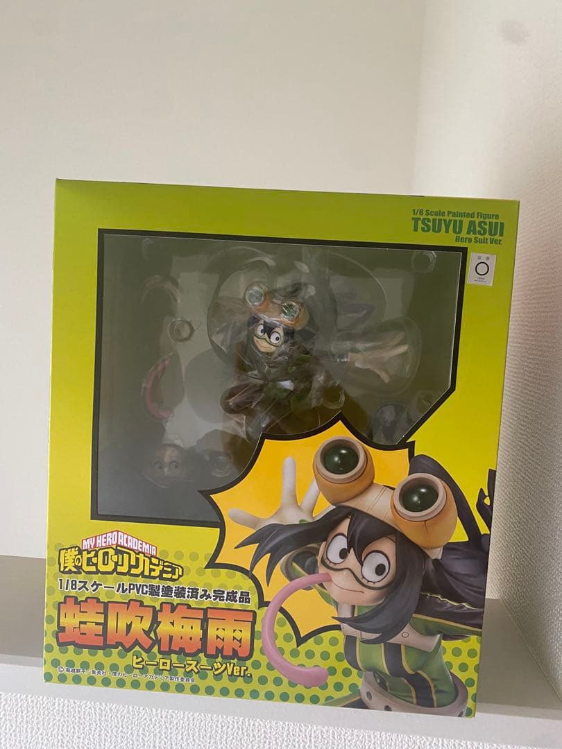 ベルファイン　蛙吹梅雨 ヒーロースーツVer. 1/8スケール　フィギュア未開封 フィギュア｜僕のヒーローアカデミア｜蛙吹梅雨 ヒーロースーツ 二次元