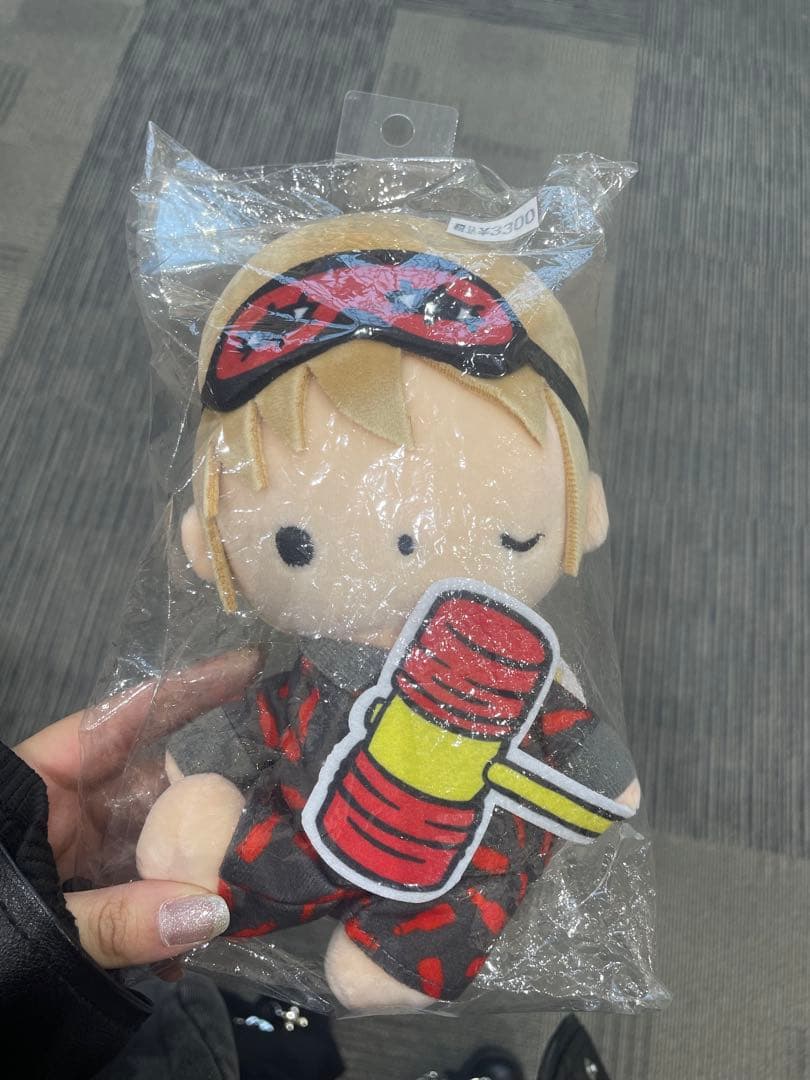 銀魂 沖田総悟　サンリオ ぬいぐるみ むにゅぐるみ Sanrio 沖田総悟(TOSSY AND OKKY×PATTY＆JIMMY) むにゅぐるみ 「銀魂×サンリオ