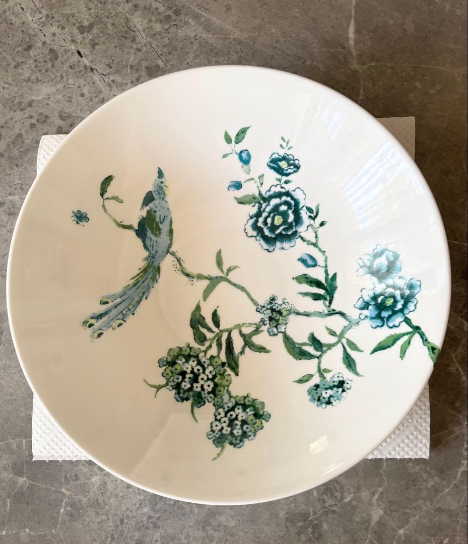 WEDGWOOD シノワズリ ホワイト パスタ/サラダボウル22cm - メルカリ