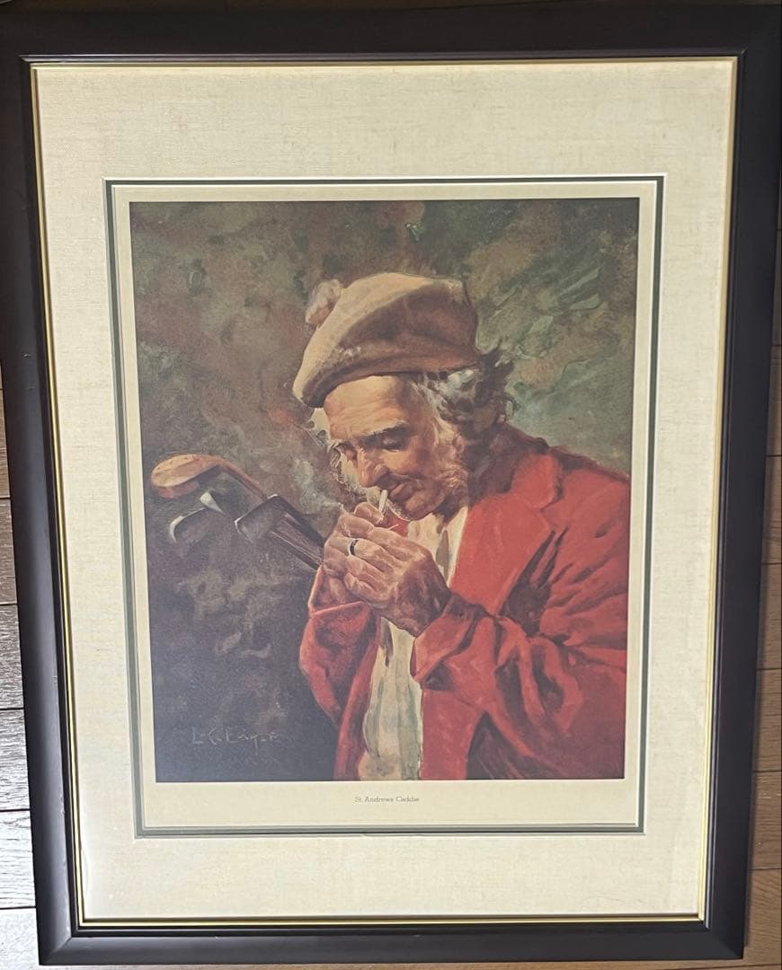 St. Andrews Caddie 絵画 St. Andrews Caddie 絵画 St. Andrews Caddie 絵画 St. Andrews Caddie