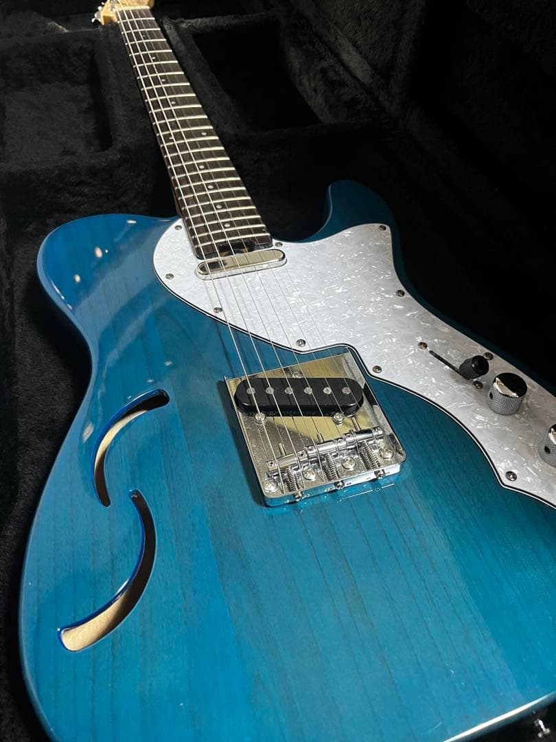 SCHECTER L-OL-MT-TH-AL テレキャスター　セミホロウ 軽量・オシャレなセミホロウ構造のテレキャスタイプ｜ギターマニア石田