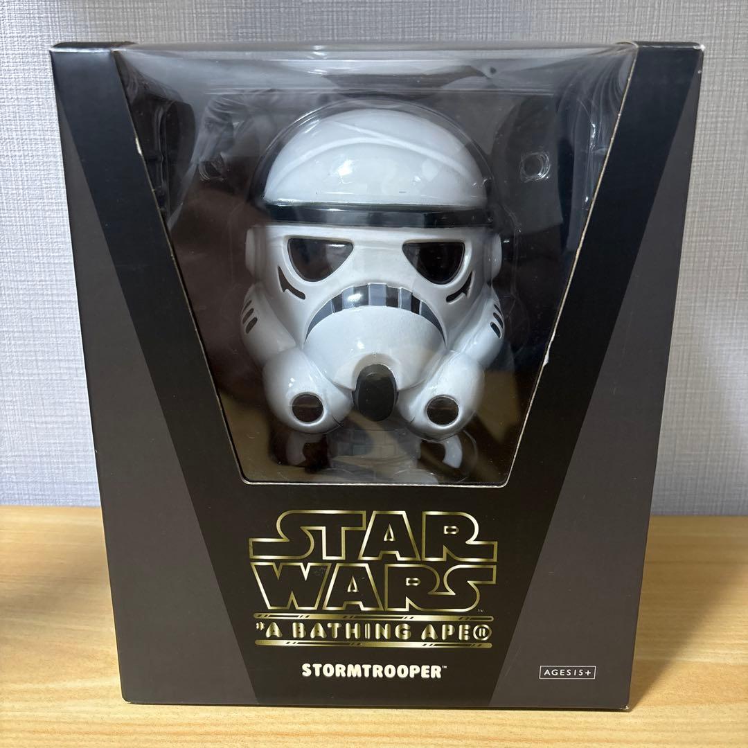 SF・ファンタジー・ホラー BAPE STARWARS Baby Milo VCD STORMTROOPER BAPE Star Wars x Baby Milo VCD Stormtrooper Black – Upper Level 916