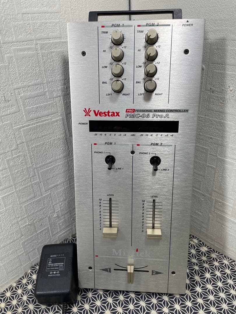 VESTAX ベスタクス　PMC-06ProA フェーダーメンテ　カットラグ Vestax PMC-06 Pro A 2 Channel DJ Scratch Mixer | Guitar Center