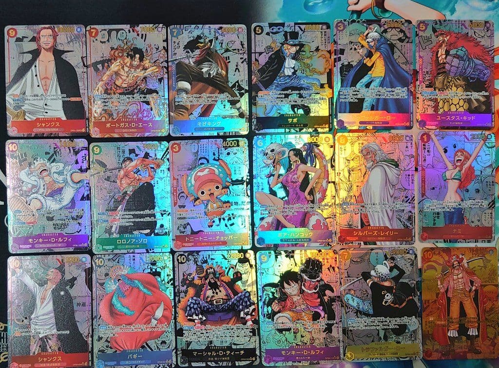 ワンピースカード コミパラ コミックパラレル 18枚セット 観賞用 ワンピースカード コミパラ コミックパラレル 18枚セット 観賞用