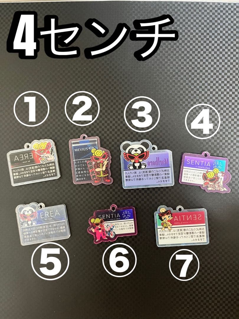 アンブレラマーカー　目印チャーム 楽天市場】【キーホルダー類】5個 アンブレラマーカー めじるし