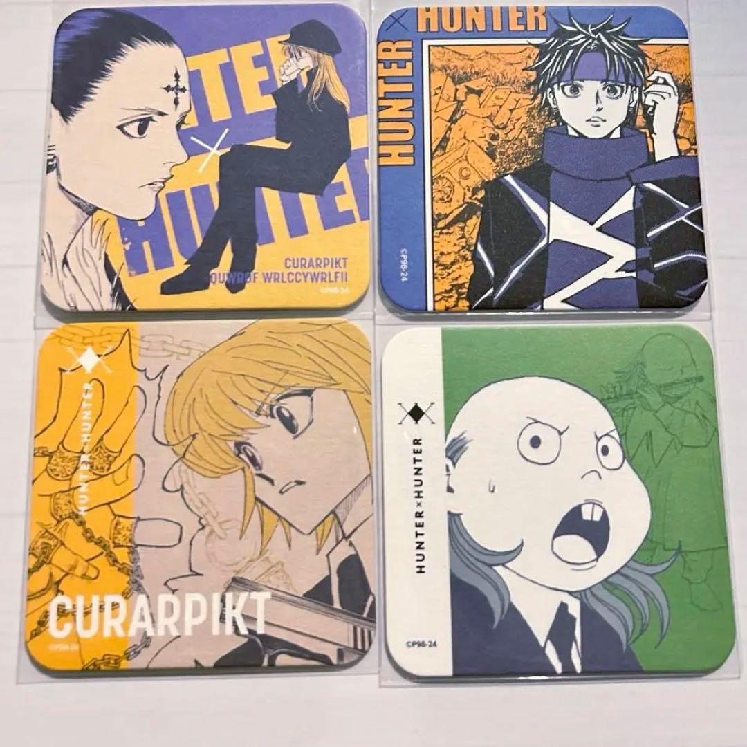 HUNTER×HUNTER アートコースター クラピカ クロロ センリツ - メルカリ