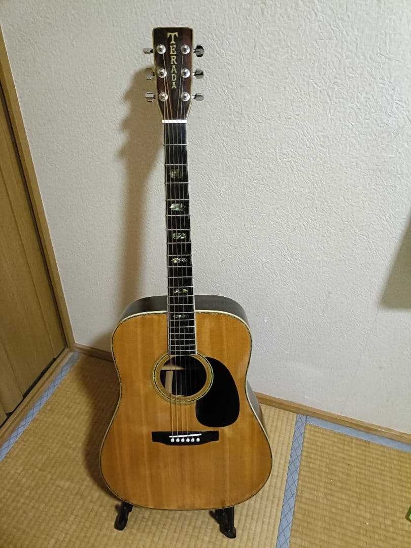 激レア.TERADA アコースティックギター Takamine TLD40S エレアコ アコースティックギター オール単板 630mm