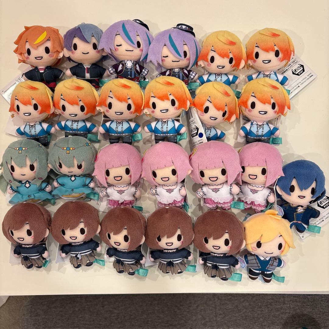 プロセカ　ふわぷちマスコット　まとめ売り プロジェクトセカイ カラフルステージ！ feat. 初音ミク ふわぷち