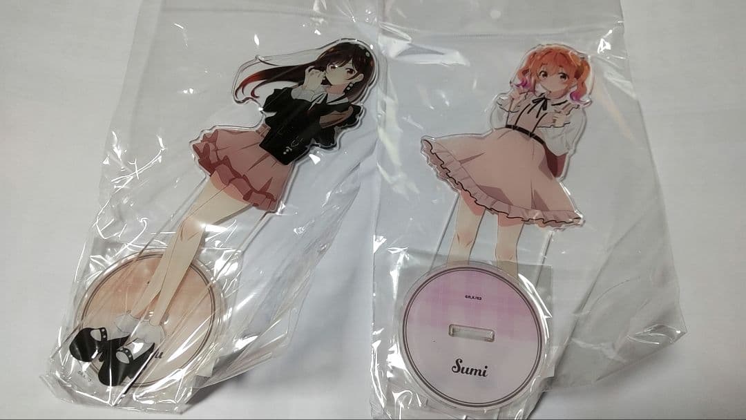 ガーリーファッションver. BIGアクリルスタンド 水原千鶴 桜沢墨 彼女、お借りします 描き下ろし 水原千鶴 ガーリーファッションver