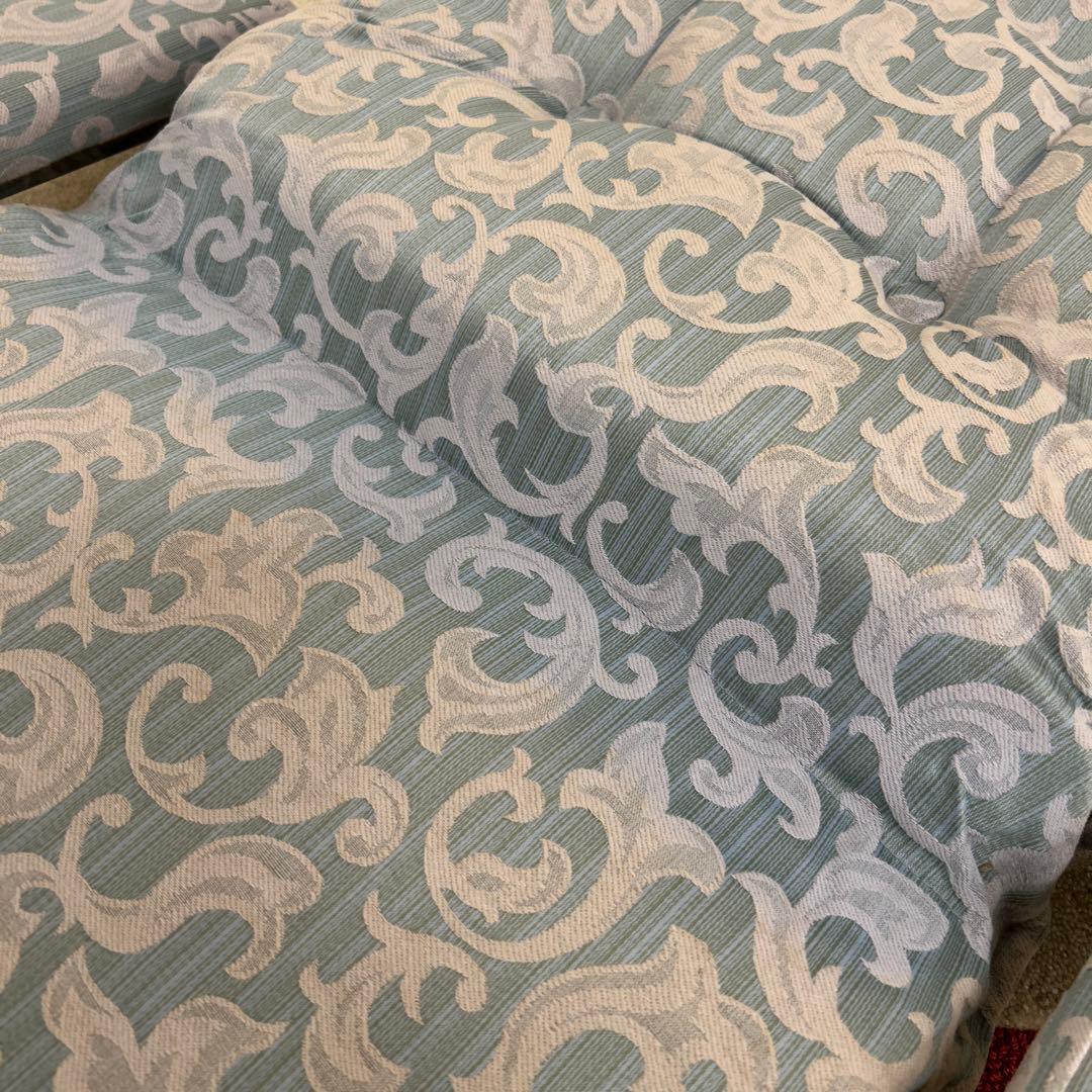 エル様専用処分品☆日本製座椅子 布張り リクライニング式 アヤメ